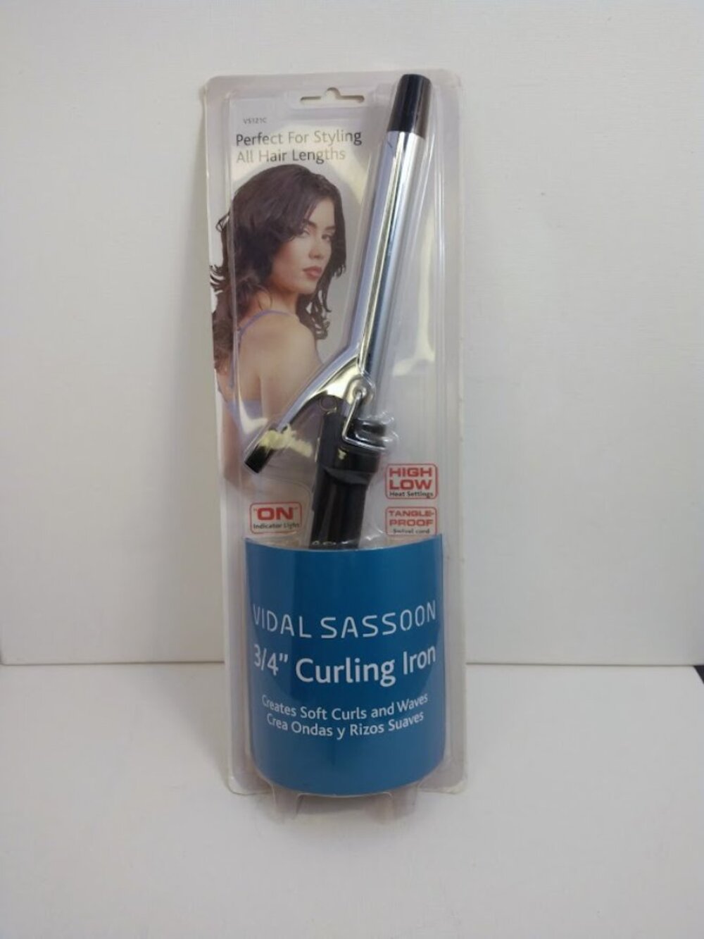 Vintage Vidal Sassoon 3/4” Barrel Curling Iron Model VS121C Brand New